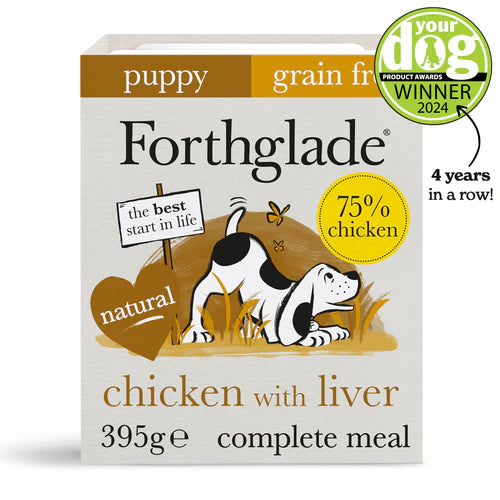 Forthglade Puppy Chicken with Liver & Vegatables x18