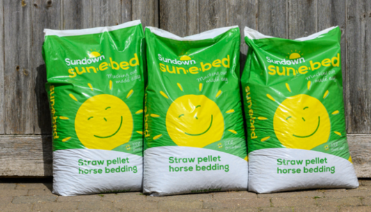 Sundown Sun-e-bed straw pellets