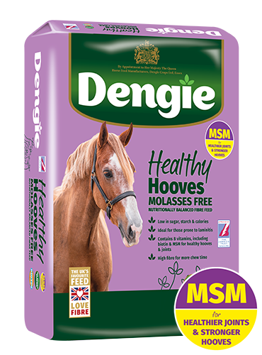 Dengie healthy hooves molasses free 20kg