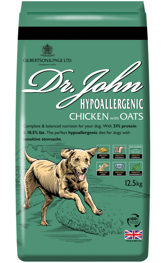 Dr John Hypoallergenic Chicken with Oats