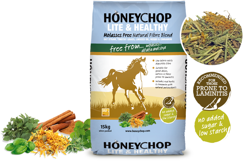 Honeychop lite & healthy 15kg