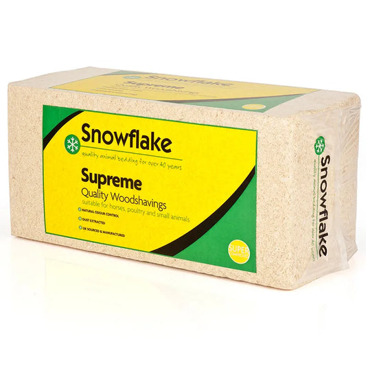 Snowflake supreme shavings bale